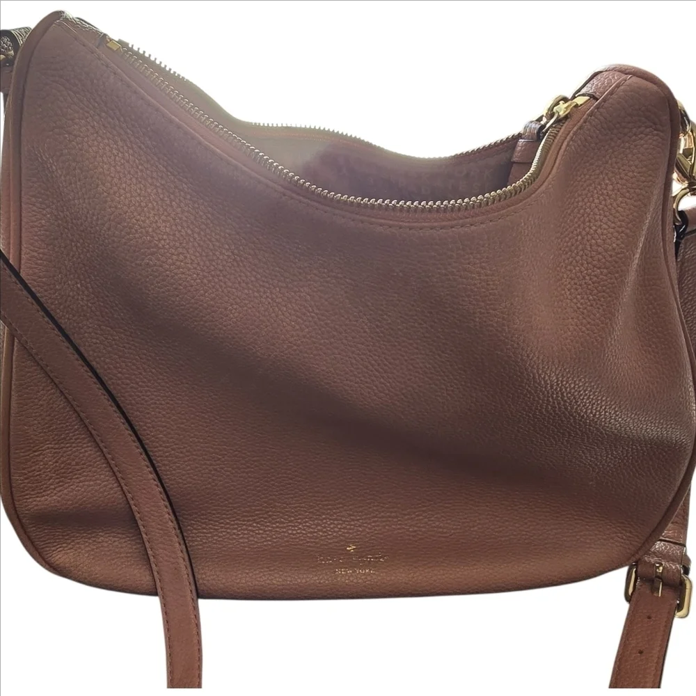 Kate Spade Brown Leather Shoulder Bag - Picture 10 of 12